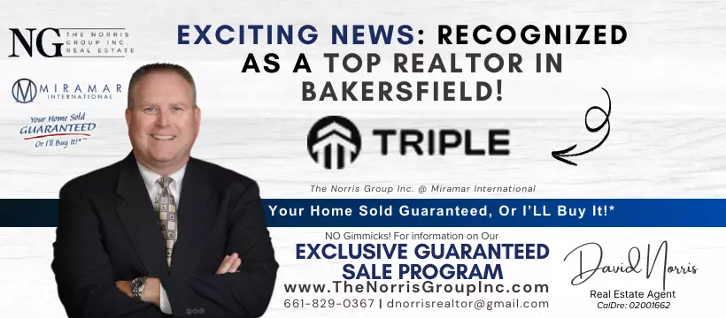 Exciting News: Recognized as a Top Realtor in Bakersfield!